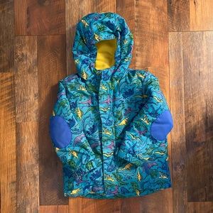 Kids Dino winter coat with inside jacket - check out all pictures!